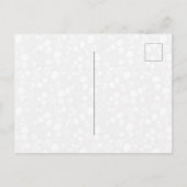 Tangled Foliage Canopy Botanicals Blush Pink Art ポストカード (裏面)