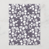 Tangled Foliage Canopy Deep Contrast Botanical ポストカード (正面)