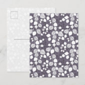 Tangled Foliage Canopy Deep Contrast Botanicals  ポストカード (正面/裏面)