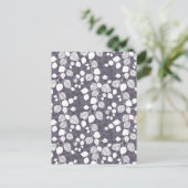 Tangled Foliage Canopy Deep Contrast Botanicals  ポストカード (スタンド正面)