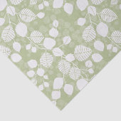 Tangled Foliage Canopy Muted Lime Botanical 薄葉紙 (詳細)