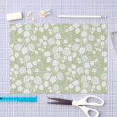 Tangled Foliage Canopy Muted Lime Botanical 薄葉紙 (クラフト)