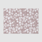 Tangled Foliage Canopy Muted Rose Botanical 薄葉紙 (正面)