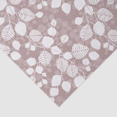 Tangled Foliage Canopy Muted Rose Botanical 薄葉紙 (詳細)