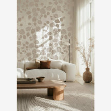 Tangled Foliage Canopy Soft Modern Botanical 