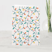 Tangled Up Christmas Lights Card シーズンカード (裏面)