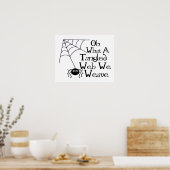 Tangled Web Spider ポスター (キッチン)