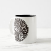 Tangletree 1 ツートーンマグカップ (正面左)