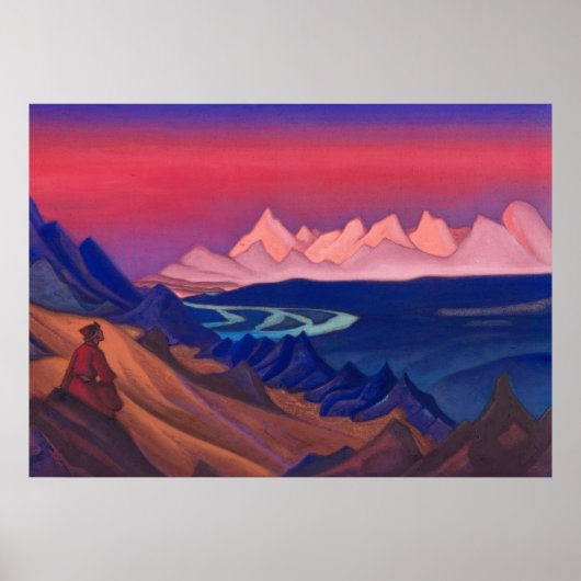 Tanglha, Song of Shambhala by Nicholas Roerich ポスター (正面)