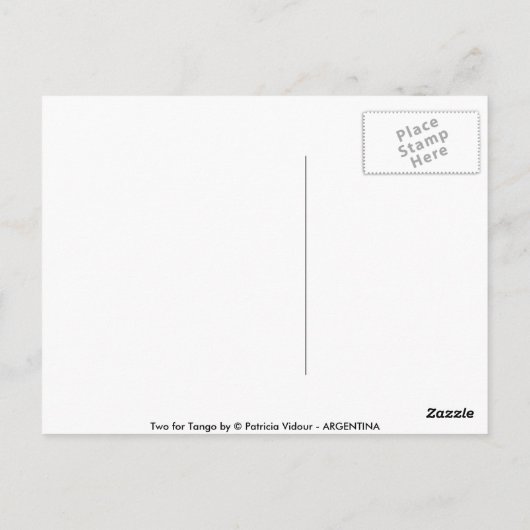 Tango用に2つ ポストカード (裏面)