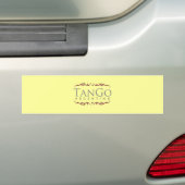 Tango argentino バンパーステッカー (車上)
