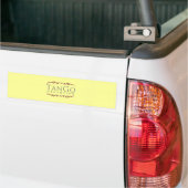 Tango argentino バンパーステッカー (トラック上)