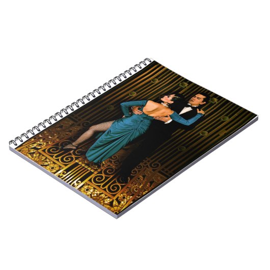 Tango Argentino Deco ノートブック (左側)