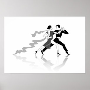Tango Dancers ポスター