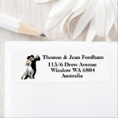 Tango Dancers ラベル (インサイチュ)