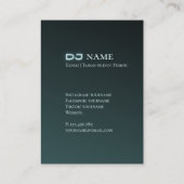 Tango DJ名刺 名刺 (裏面)