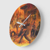 Tango in Buenos Aires ラージ壁時計 (傾斜)