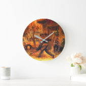 Tango in Buenos Aires ラージ壁時計 (ホーム)