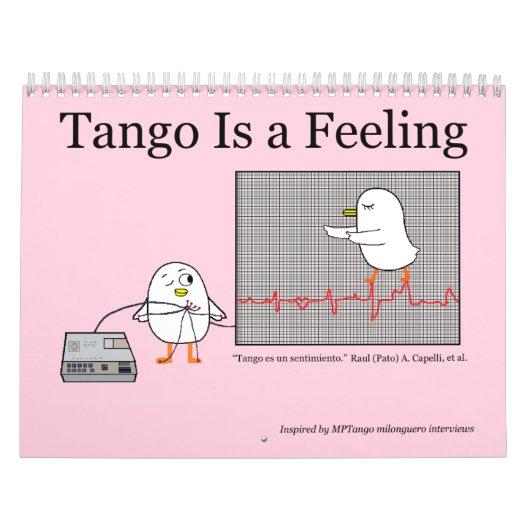 Tango is a Feeling  カレンダー (カバー)
