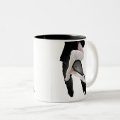 Tango legs ツートーンマグカップ (正面右)