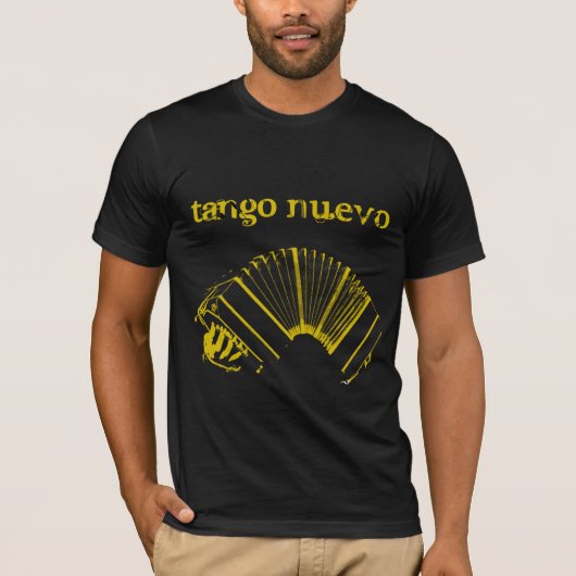 Tango Nuevo - Astor Piazzolla Tシャツ (正面)