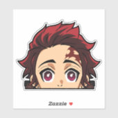 Tanjiro Kamado Peekerステッカー – Demon Slayerデカール シール (シート)