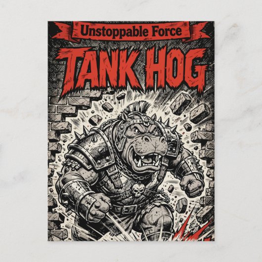 Tank Hog シーズンポストカード (正面)