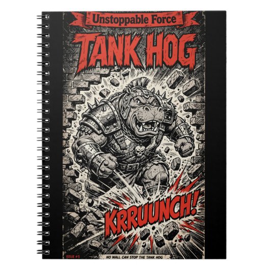 Tank Hog ノートブック (正面)