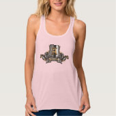 Tank Top (Women's) Racerback (Bella+Canvas) タンクトップ (正面)