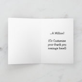 Tanks! Thank You Card サンキューカード (内部)