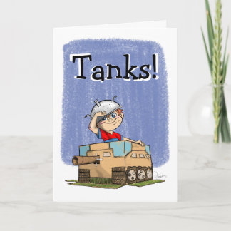 Tanks! Thank You Card サンキューカード
