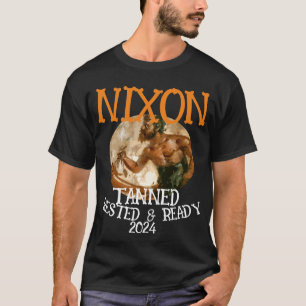 Tanned Yed & Ready NIXON 2024社長 Tシャツ