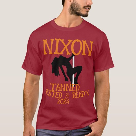 Tanned Yed & Ready NIXON 2024社長 Tシャツ (正面)