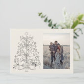 Tannenbaum German Photo Holiday Card シーズンカード (スタンド正面)