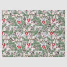 Tannenzapfen und Maschen