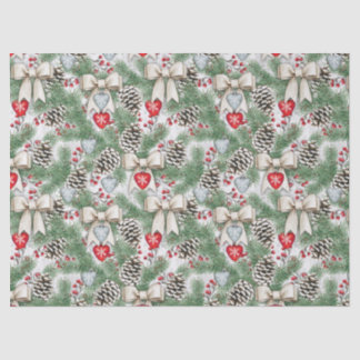 Tannenzapfen und Maschen 薄葉紙