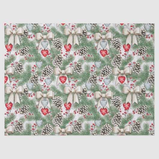 Tannenzapfen und Maschen 薄葉紙 (正面)