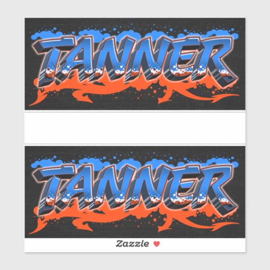 Tanner Vorname Name Graffiti Aufkleber Sticker シール (シート)