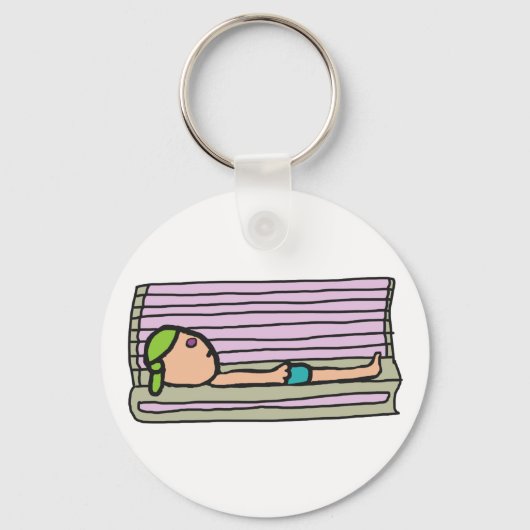 Tanning Bed キーホルダー (正面)