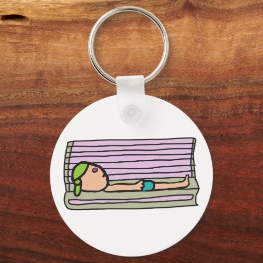 Tanning Bed キーホルダー (裏面)