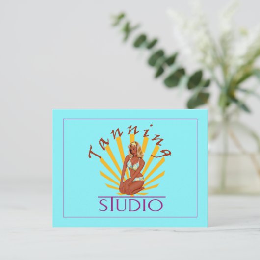 Tanning Studio – はがき (スタンド正面)