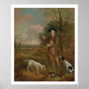 Tanningtonのサフォークの専攻のなジョンDade (1726-1811年) ポスター
