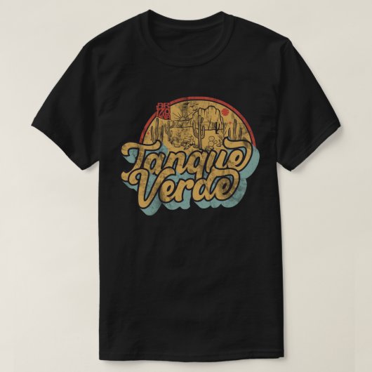 Tanque Verde、アリゾナ州Tシャツ Tシャツ (デザイン正面)