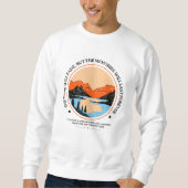 Tansは消えるが、思い出は前に残る スウェットシャツ (正面)