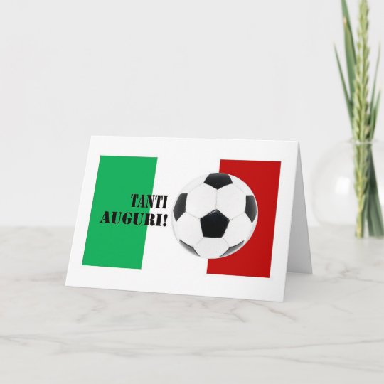Tanti Auguri イタリア語のハッピーバースデー カード Zazzle Co Jp