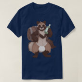 Tanuki Brew Fundoshi 1 Tシャツ (デザイン正面)