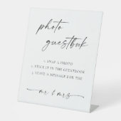 TANYA | Please Sign Our Guestbook Sign, Ro 台座サイン (正面)