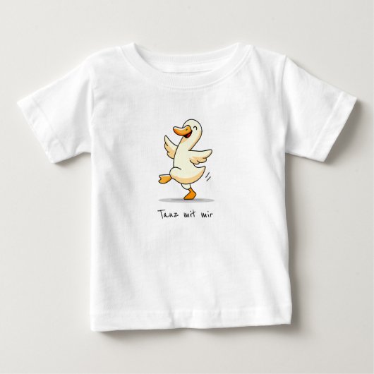 Tanz mit mir Ente ベビーTシャツ (正面)