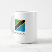 Tanzania flag コーヒーマグカップ (正面左)