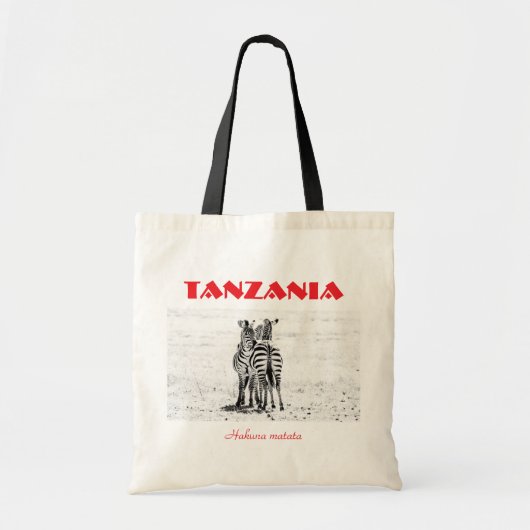 Tanzania Tote Bag トートバッグ (正面)